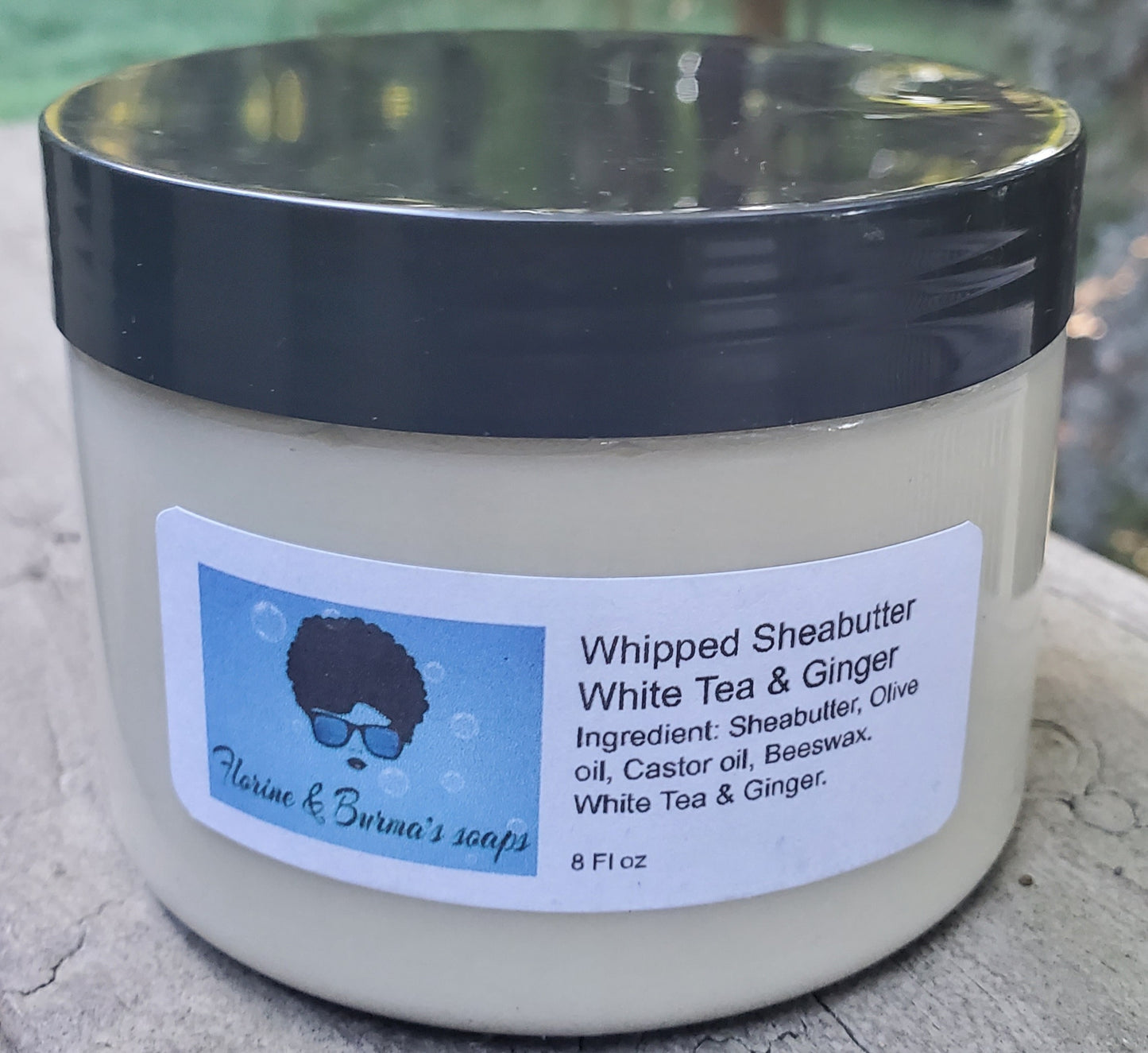 whipped body butter (White tea & Ginger, Large)