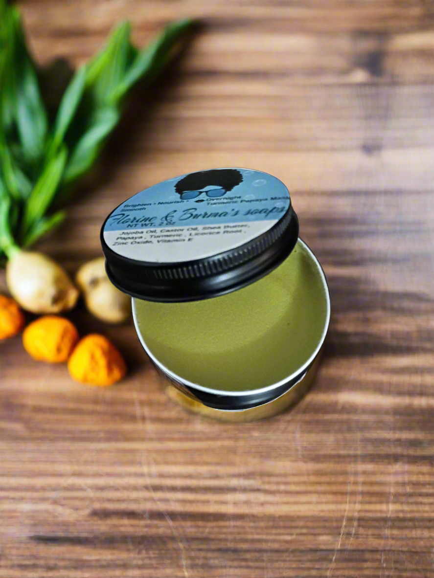 Overnight Tumeric papaya mask