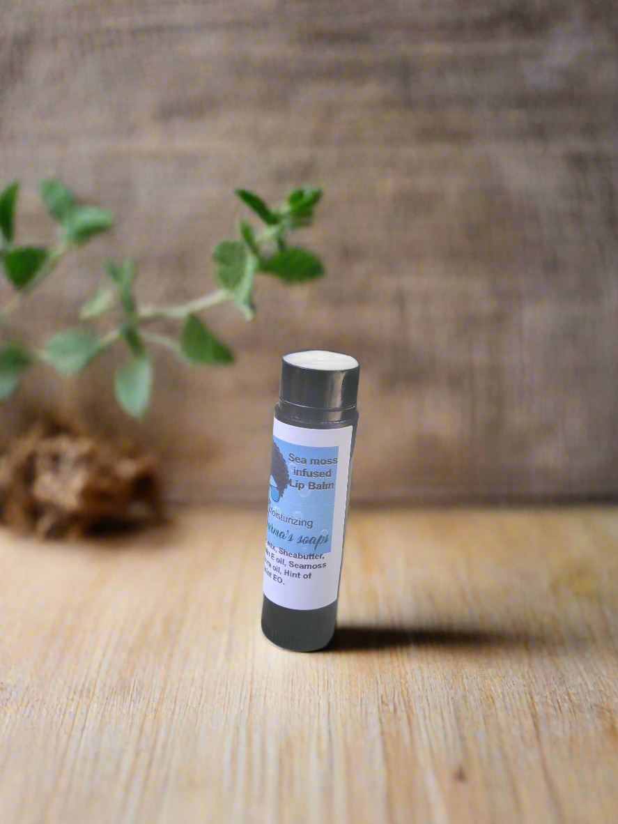 Sea Moss infused  lip Balm