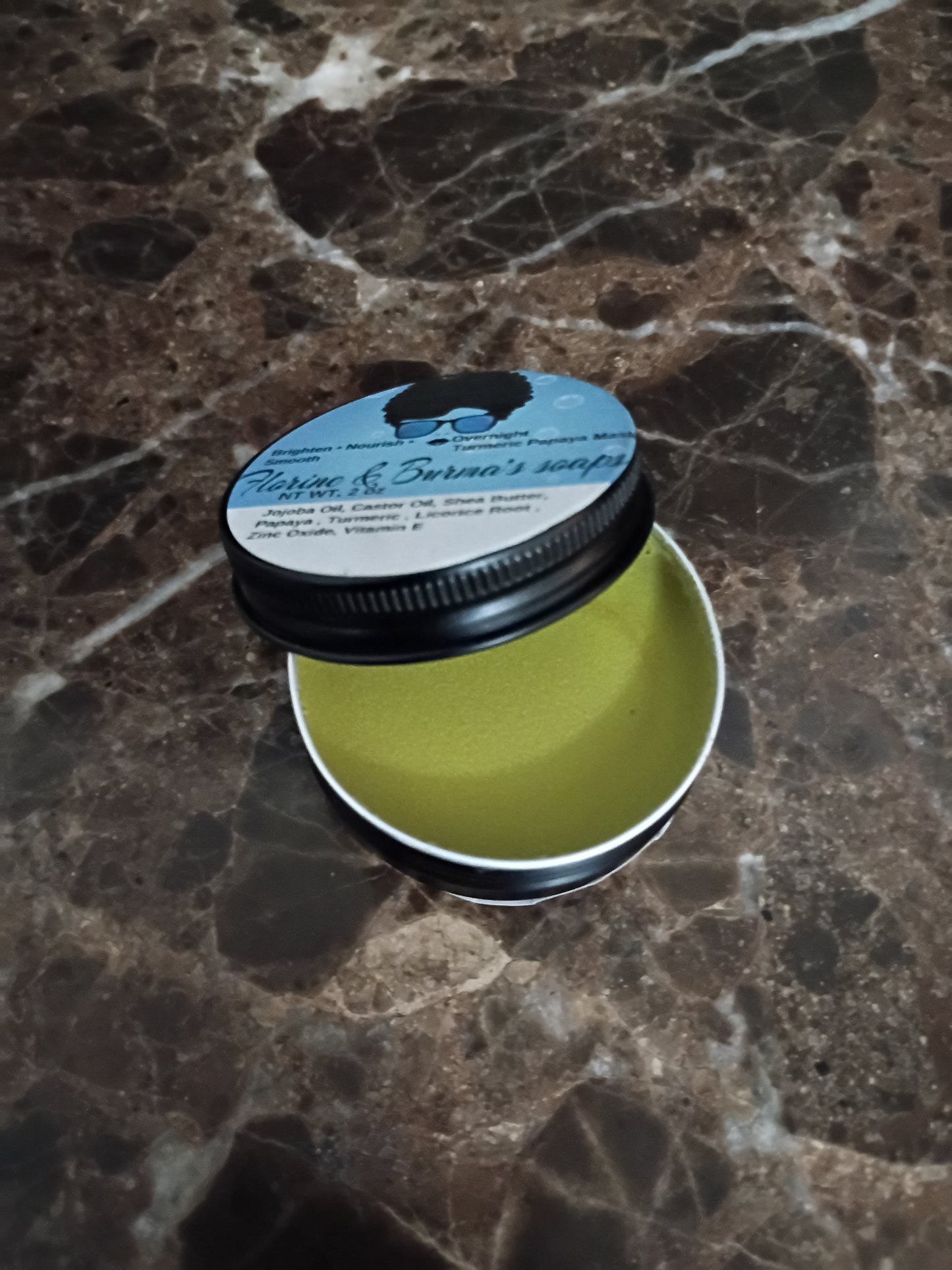 Overnight Tumeric papaya mask