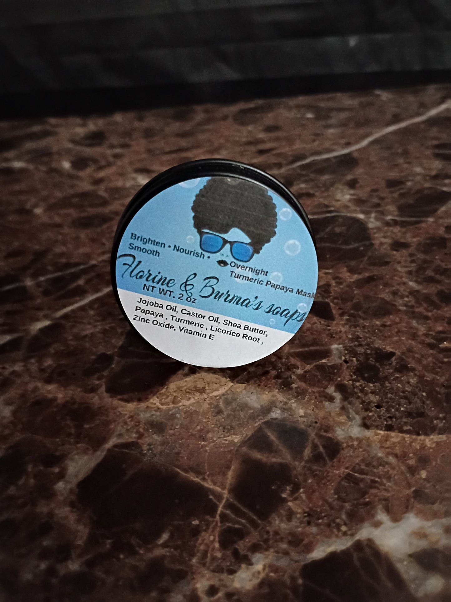 Overnight Tumeric papaya mask