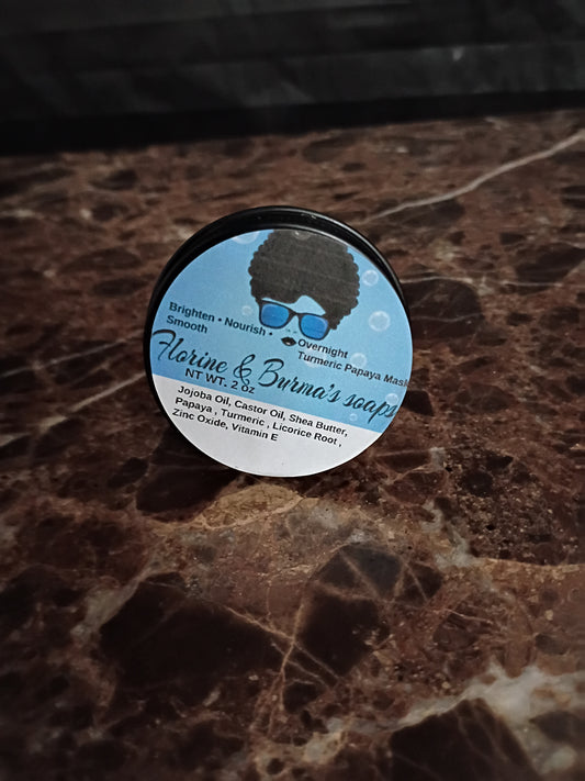 Overnight Tumeric papaya mask